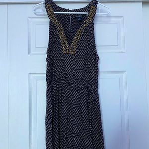 Embroidered Lucky Brand Sleeveless Dress
